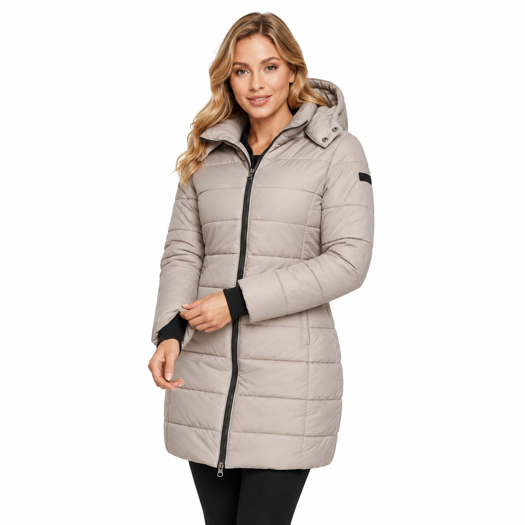 Waterproof Padded Jacket - Loose Fit Everyday Outerwear