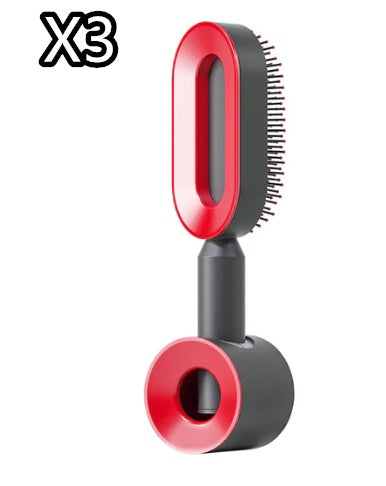 Self Cleaning Hair Brush – Detangle & Shine
