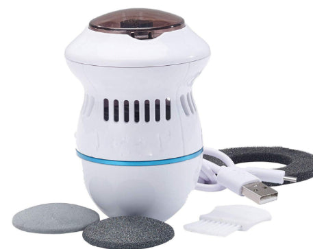 White essential oil diffuser with accessories on a white background