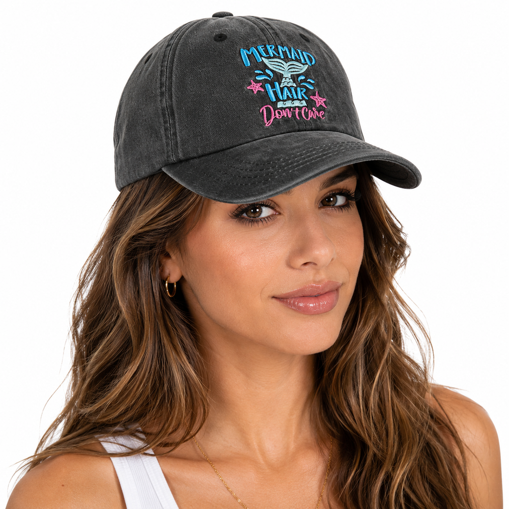 Cotton Baseball Cap 2-Pack Cute Cow Vintage Washed Sets