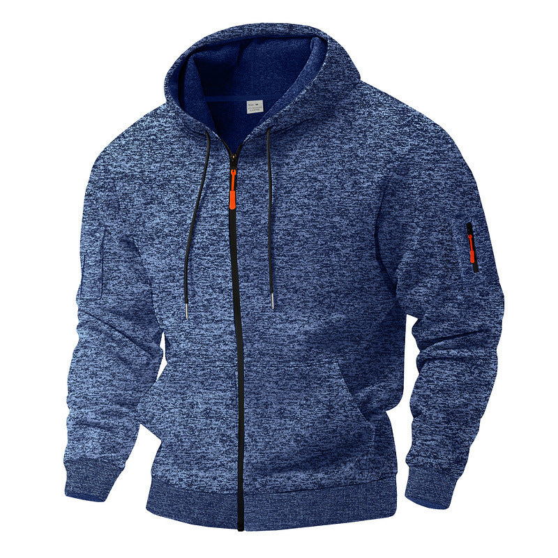 fleece lined sweater thick fabric texture visible on folded garment