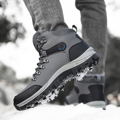 Men’s Winter Snow Boots – Warm, Grip & Go