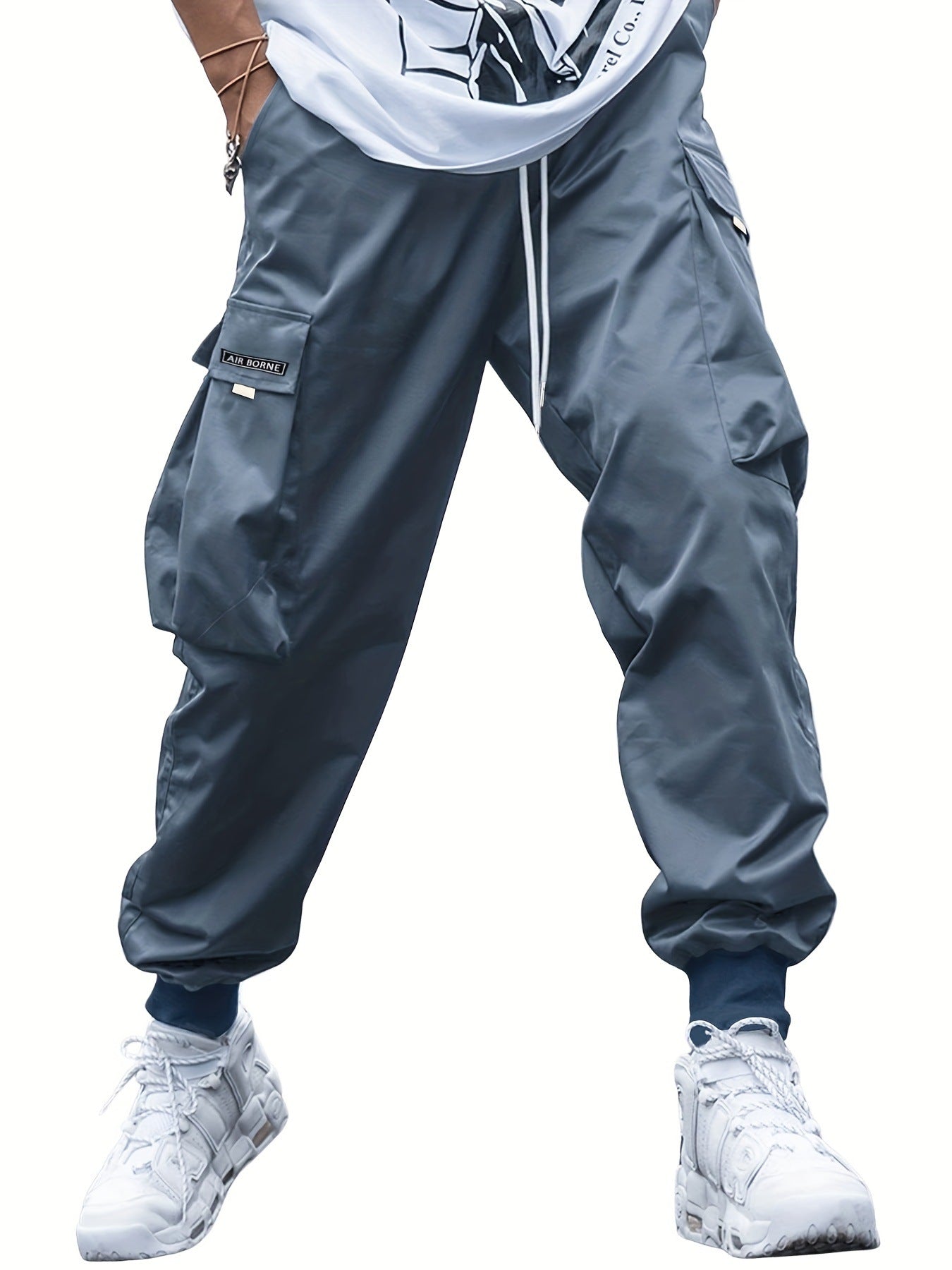 Men’s Hip Hop Cargo Pants - Multi Pocket Streetwear