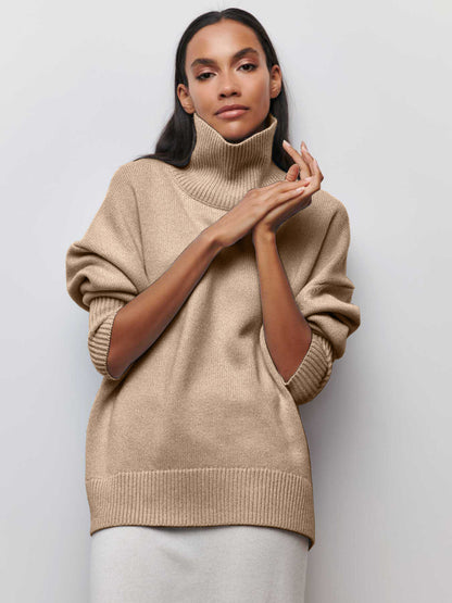 Women’s Winter Turtleneck Sweater - Warmth Without Bulk