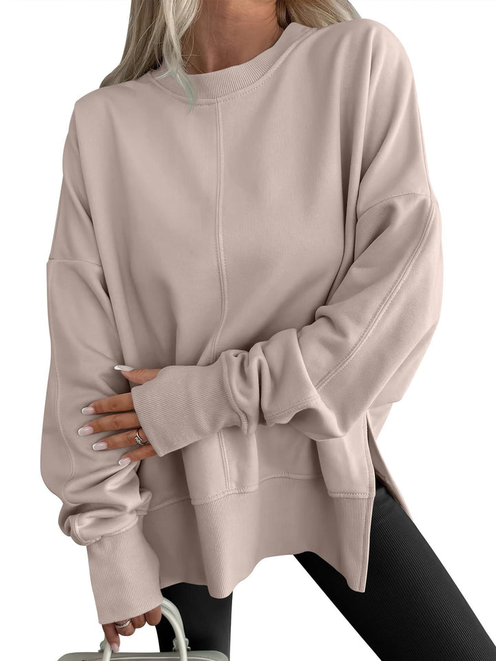 Women's Casual Pullover Sweater for Effortless Style UK