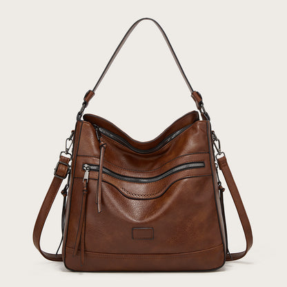 Tote Bag - Zippered Crossbody Carryall for Work & City!
