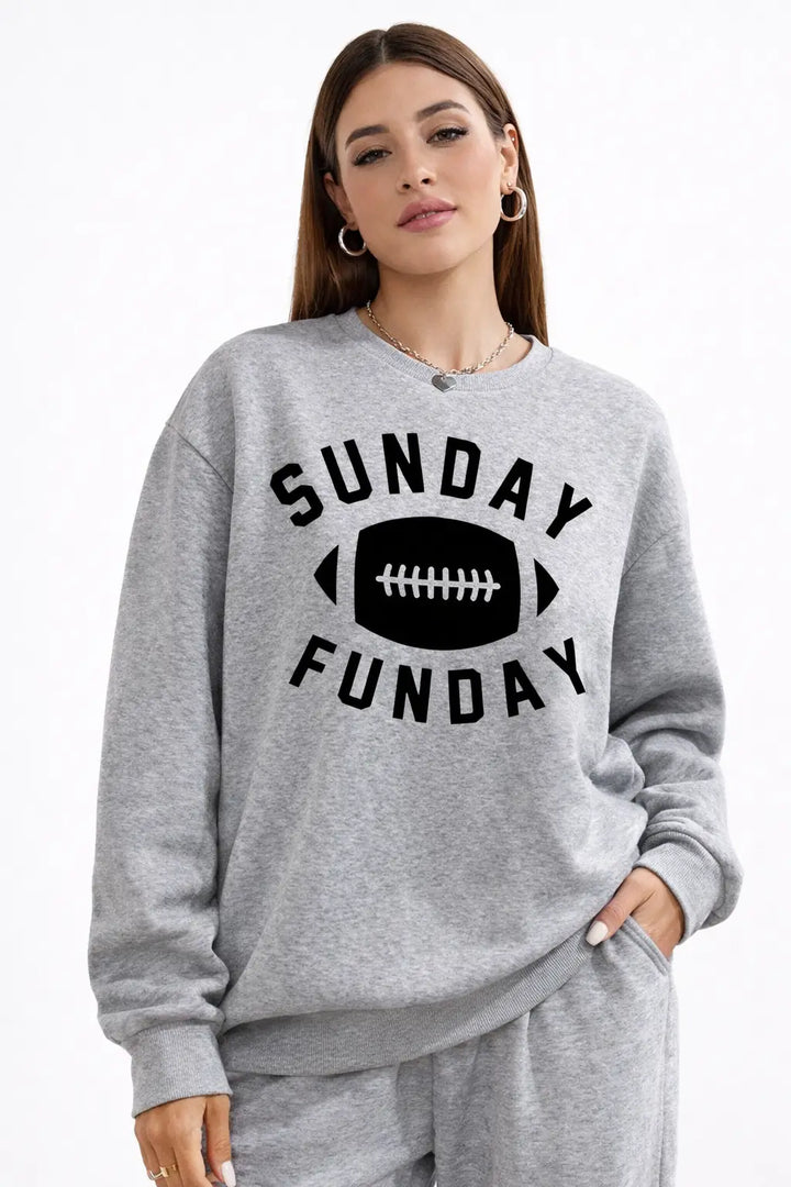 Women’s Crew Neck Sweatshirt crew neckline clean finish