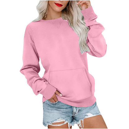 Women's Loose Long Sleeve Sweater – Cozy & Loose Fit