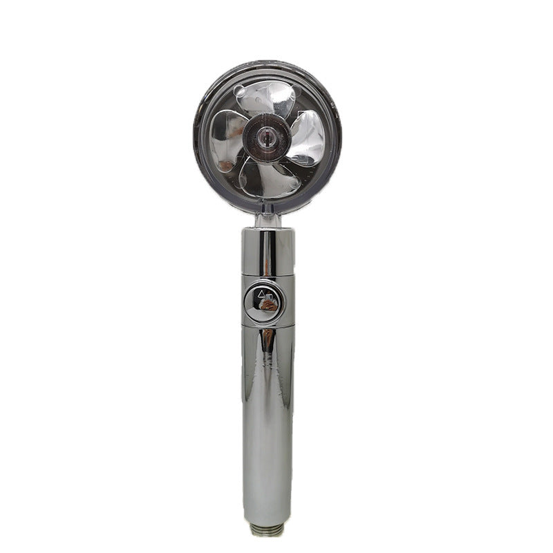 Propeller Driven Shower Head – Turbo Pressure, Save