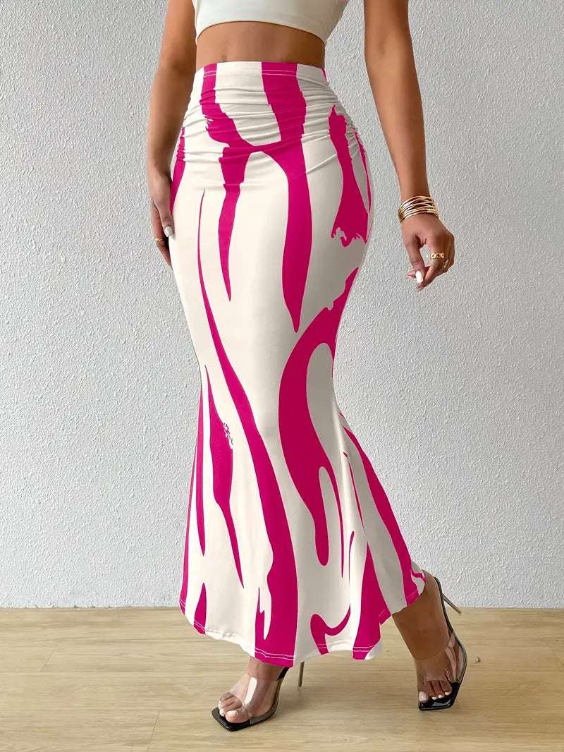 Zebra Slimming Dress – Bold, Elegant & Flattering Fit - www.PrintOne1.com