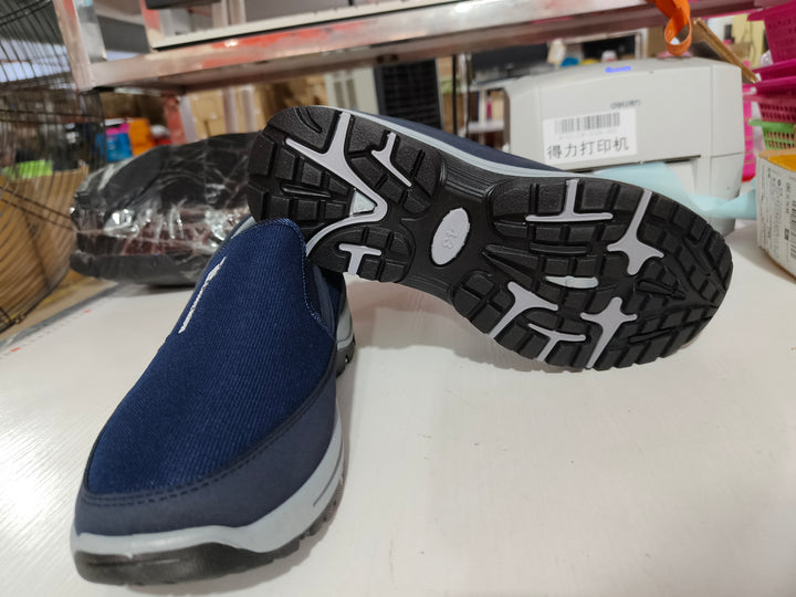 Casual unisex sneakers with mesh lining and listed sizes 38 through 47 - Product image 6 for product comparison at PrintOne1.