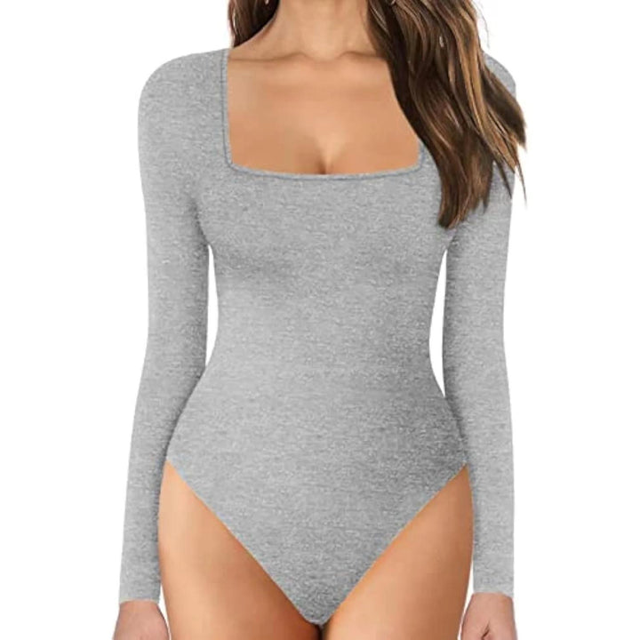 tummy shaper bodysuit breathable premium blended fabric texture