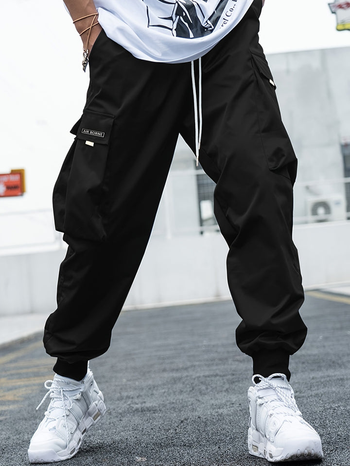 multi pocket cargo pants men functional street fashion
