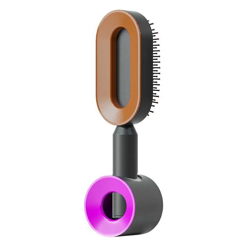 Self Cleaning Hair Brush – Detangle & Shine