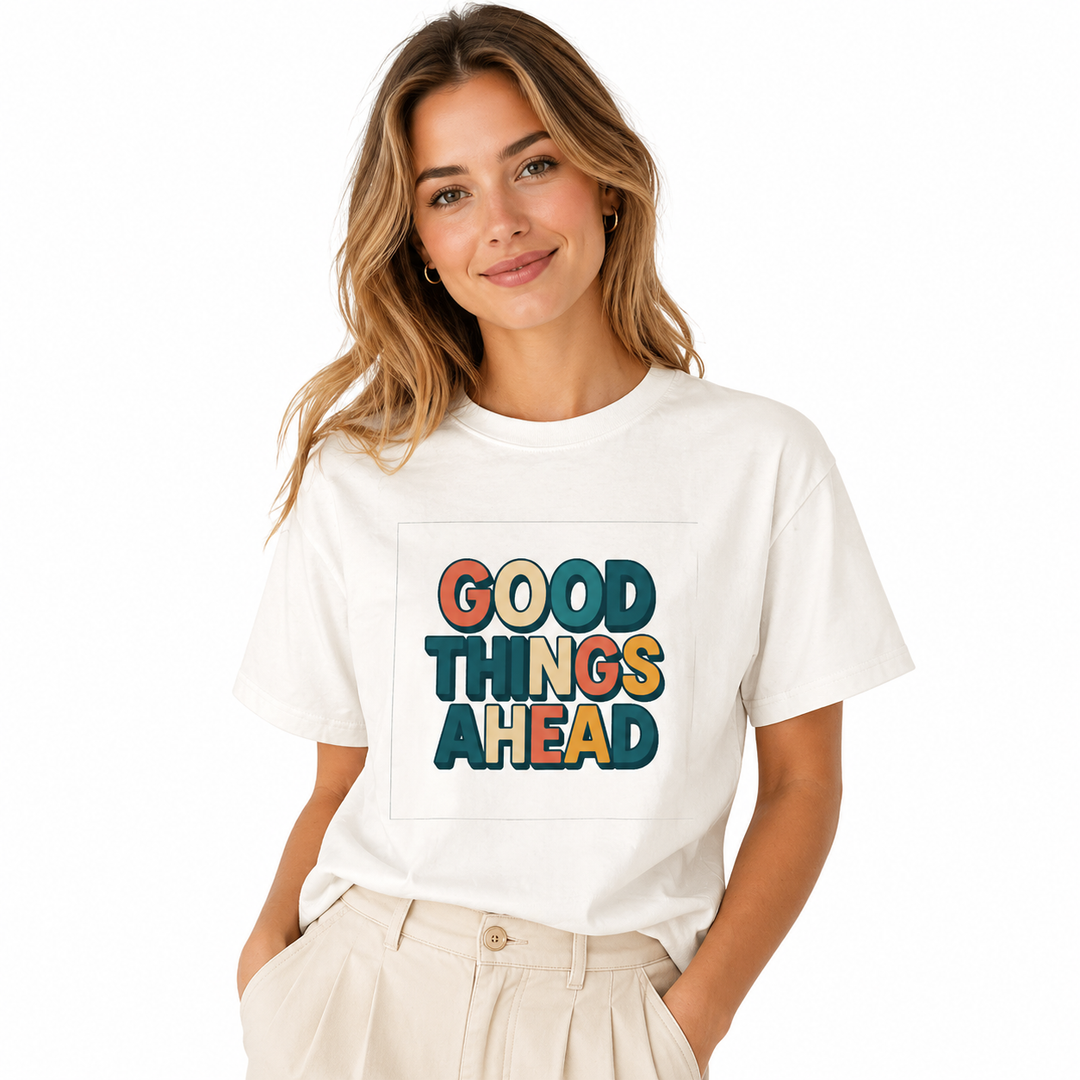 Women graphic t shirt with vivid pigment artwork on white cotton, urban graphic tee for everyday styling