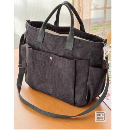 Large Capacity Canvas Shoulder Bag for Women