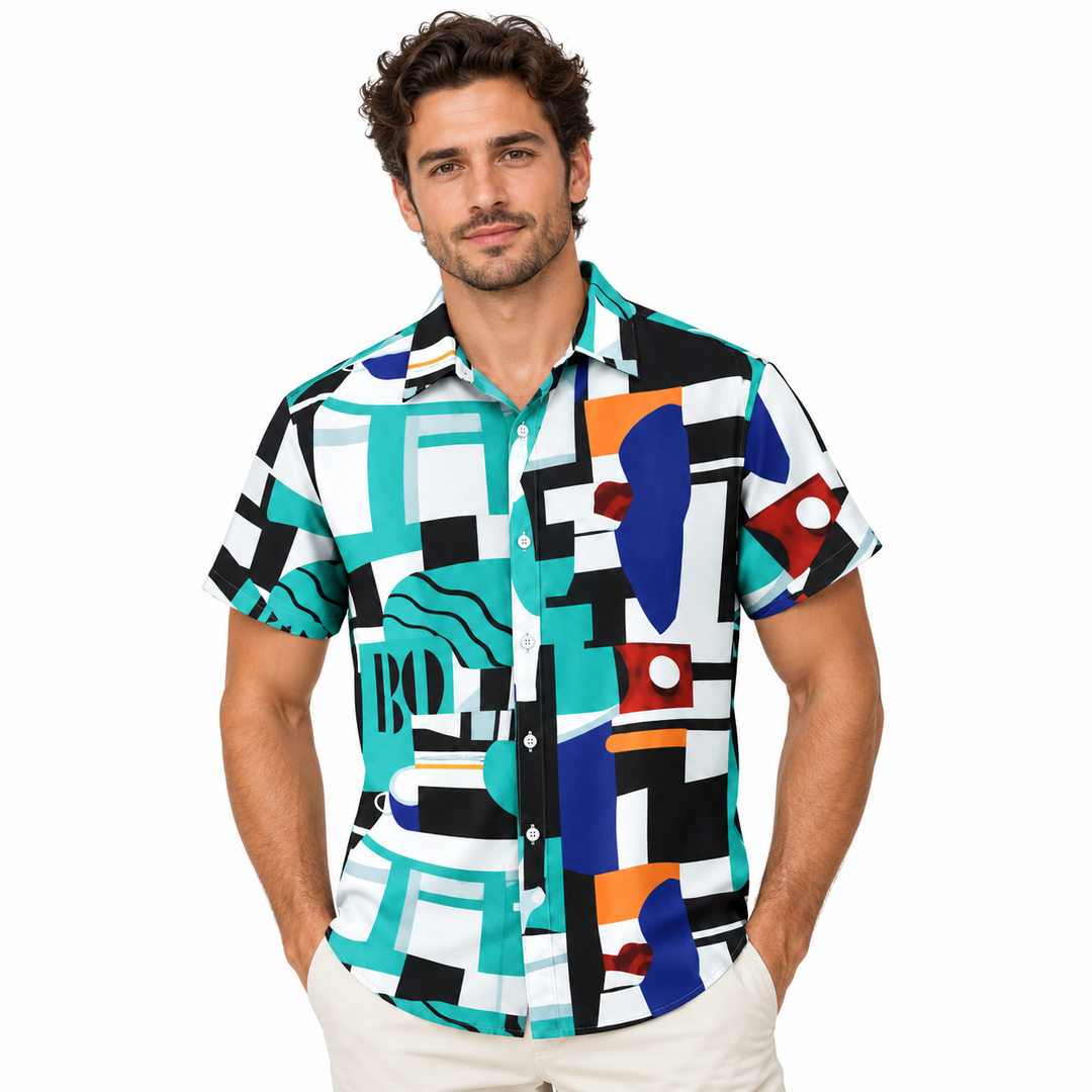 Professional model wearing the men&