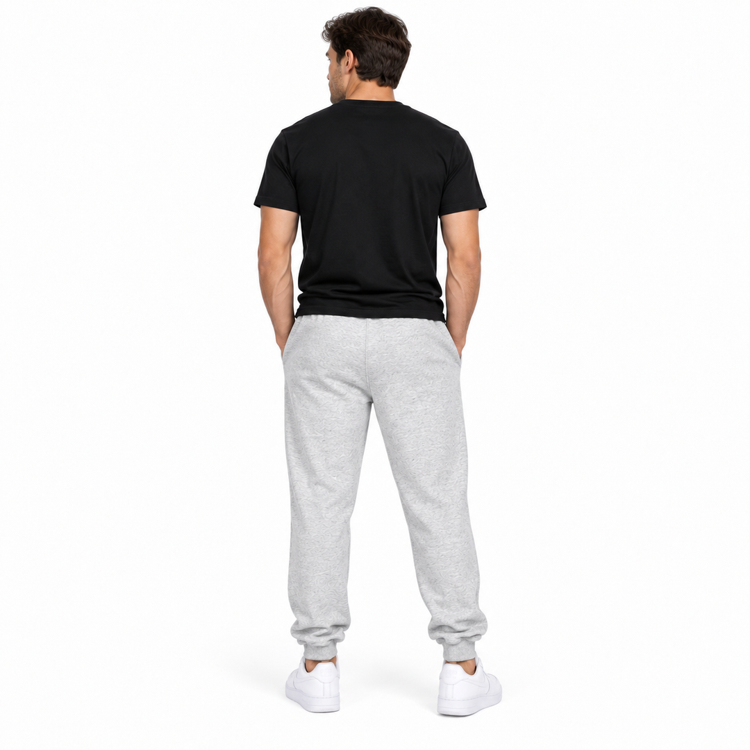 Back view of men&