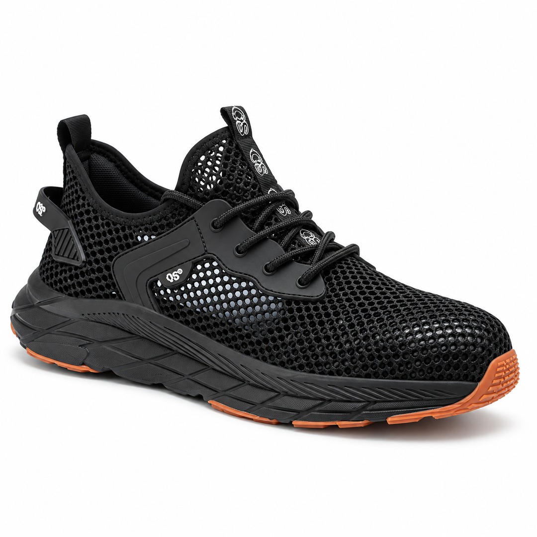 Black Style 3 safety shoes studio product view