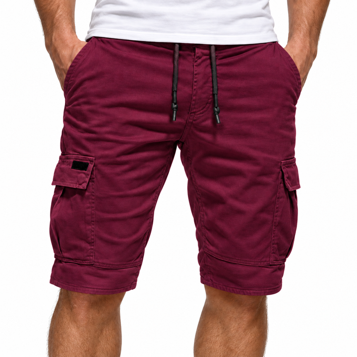 Close-up of burgundy men&