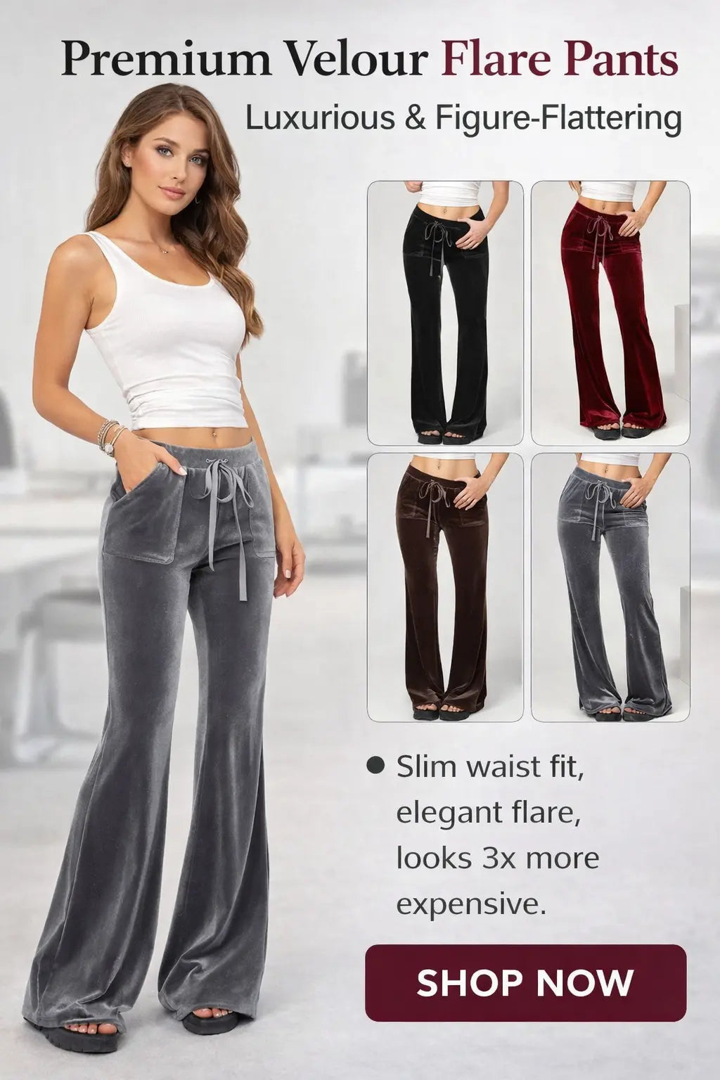 mid waist trousers women structured silhouette casual commute
