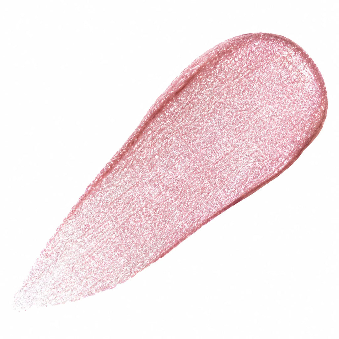 PHOERA Baby Rose pale pink metallic shimmer swatch on white