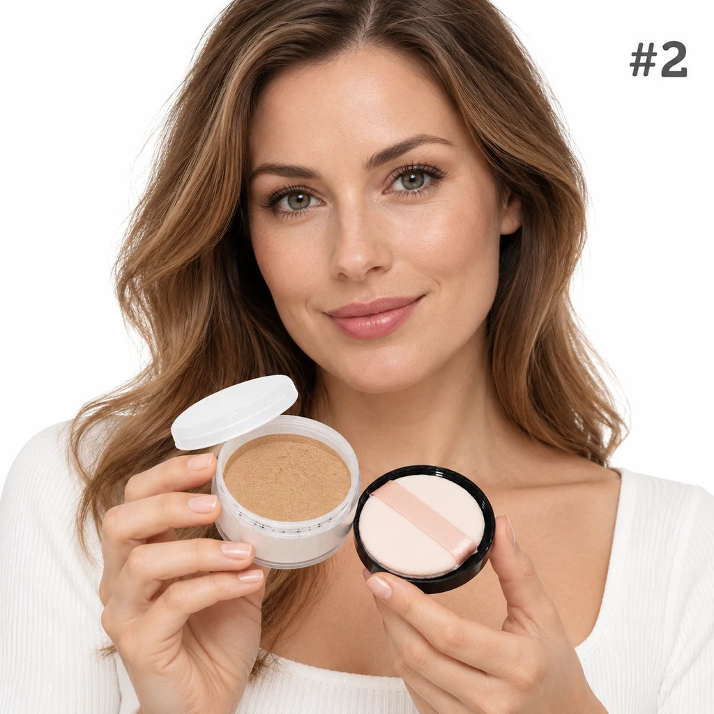 Adult model holding Natural Beige (