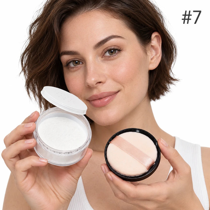 Adult model holding Soft White (