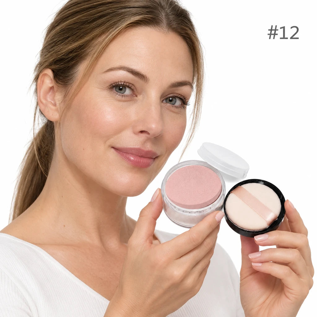 Adult model holding Soft Pink (