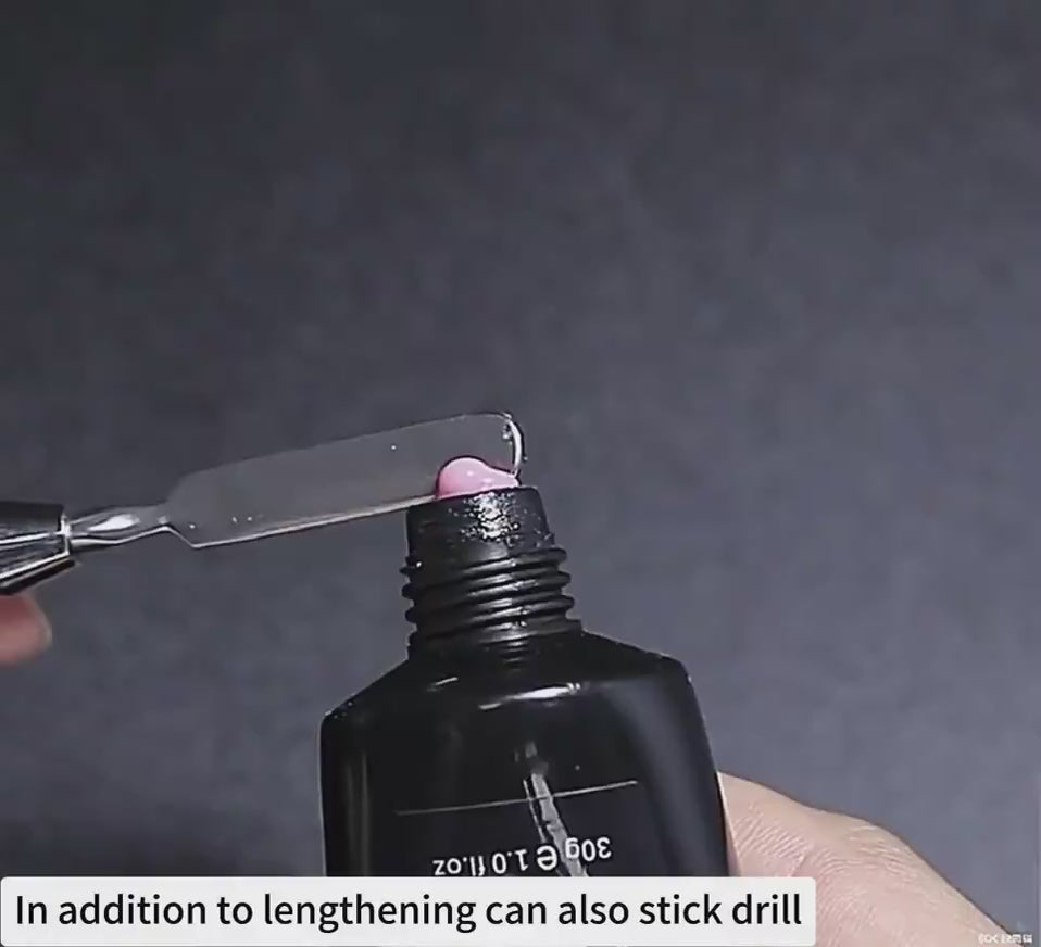 Complete gel nail solution with UV LED curing lamp and full professional tool collection
