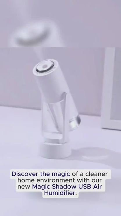 USB humidifier accessories kit with USB cable manual and color box for easy setup at home office or car
