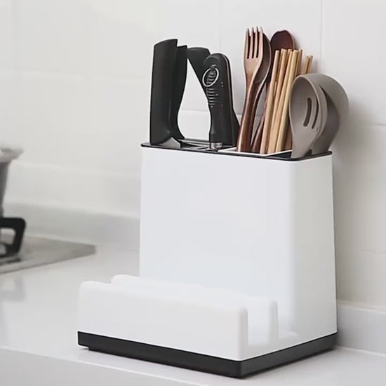 Tableware Storage Holder – large capacity, stable base