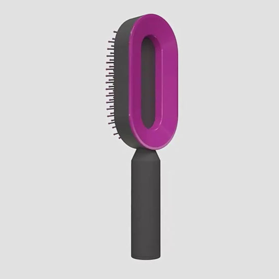 Self Cleaning Hair Brush – Pain-free detangling for all hair types