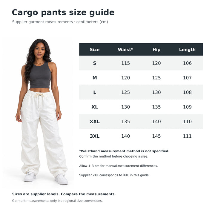 Size guide for women&