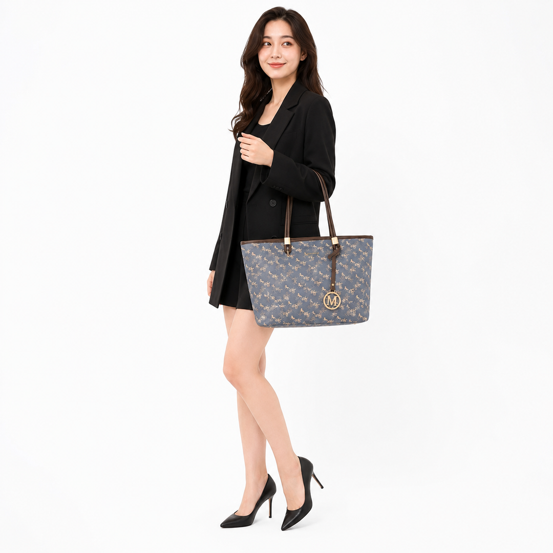 Full outfit view with women&